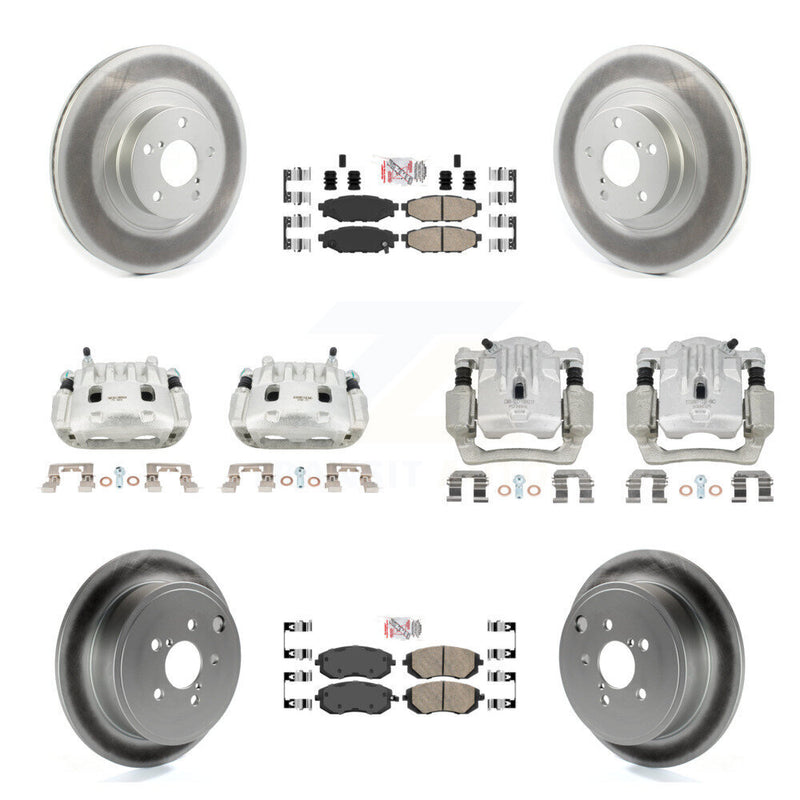 Transit Auto KCG-101899N Disc Brake Kit for 2010-2012 Subaru Legacy, Subaru Outback - Front and Rear product image
