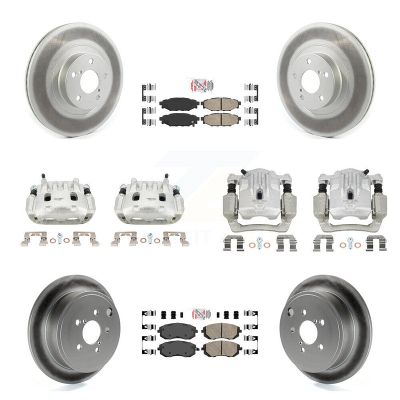 Transit Auto KCG-101900N Disc Brake Kit for 2010-2012 Subaru Legacy, Subaru Outback - Front and Rear product image