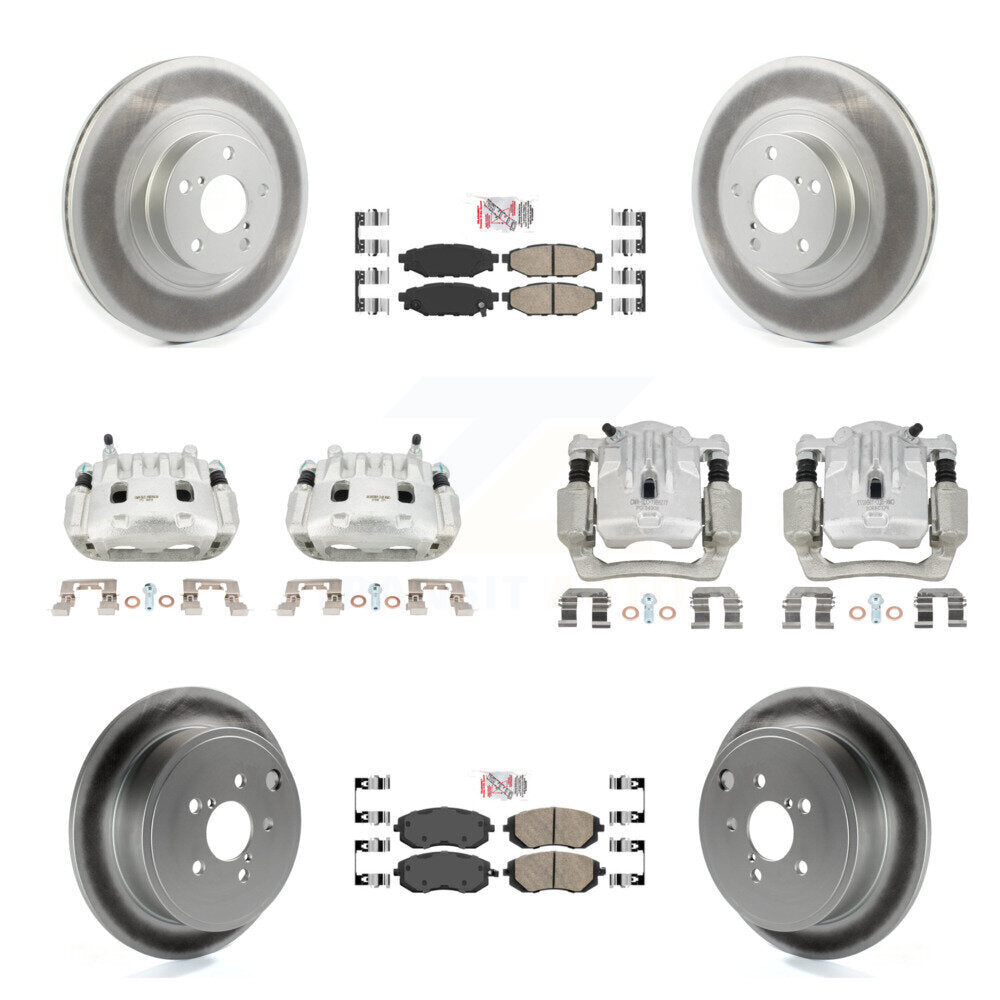Transit Auto KCG-101901N Disc Brake Kit for 2010-2012 Subaru Legacy, Subaru Outback - Front and Rear product image
