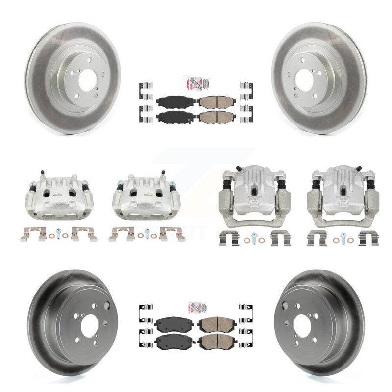 Transit Auto KCG-101901N Disc Brake Kit for 2010-2012 Subaru Legacy, Subaru Outback - Front and Rear product image