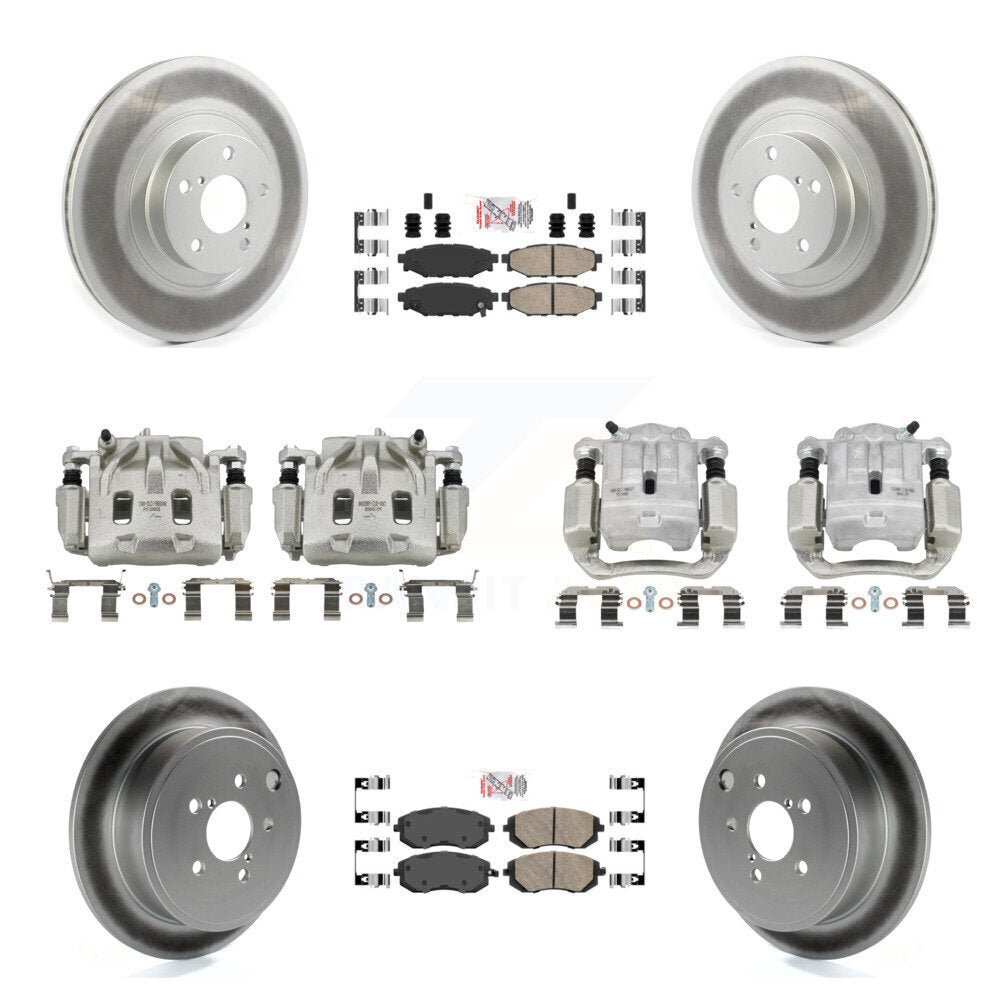 Transit Auto KCG-101903N Disc Brake Kit for 2012 Subaru Legacy - Front and Rear product image