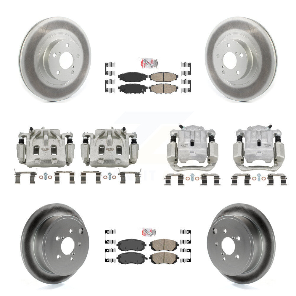 Transit Auto KCG-101905N Disc Brake Kit for 2012 Subaru Legacy - Front and Rear product image