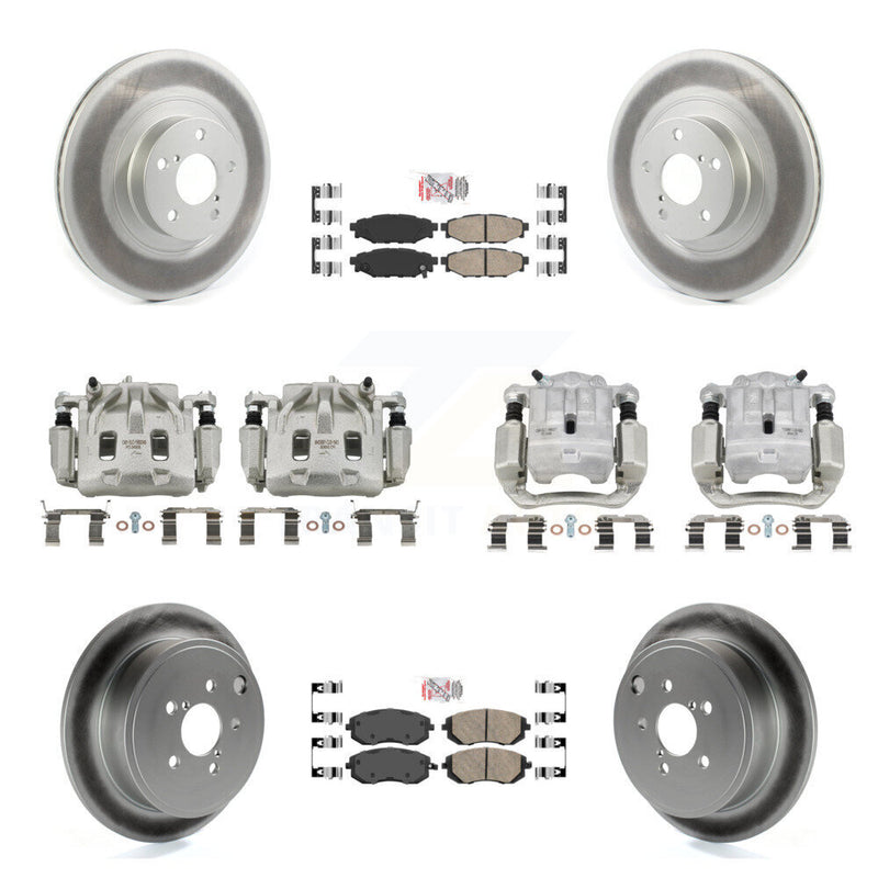 Transit Auto KCG-101905N Disc Brake Kit for 2012 Subaru Legacy - Front and Rear product image