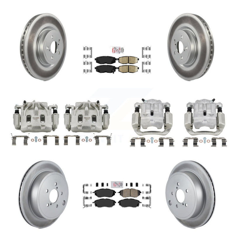 Transit Auto KCG-101906N Disc Brake Kit for 2010-2014 Subaru Legacy, Subaru Outback - Front and Rear product image