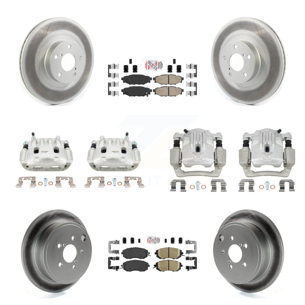 Transit Auto KCG-101908N Disc Brake Kit for 2013-2014 Subaru Legacy, Subaru Outback - Front and Rear product image