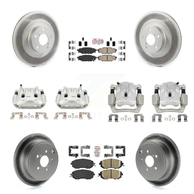 Transit Auto KCG-101909N Disc Brake Kit for 2013-2014 Subaru Legacy, Subaru Outback - Front and Rear product image
