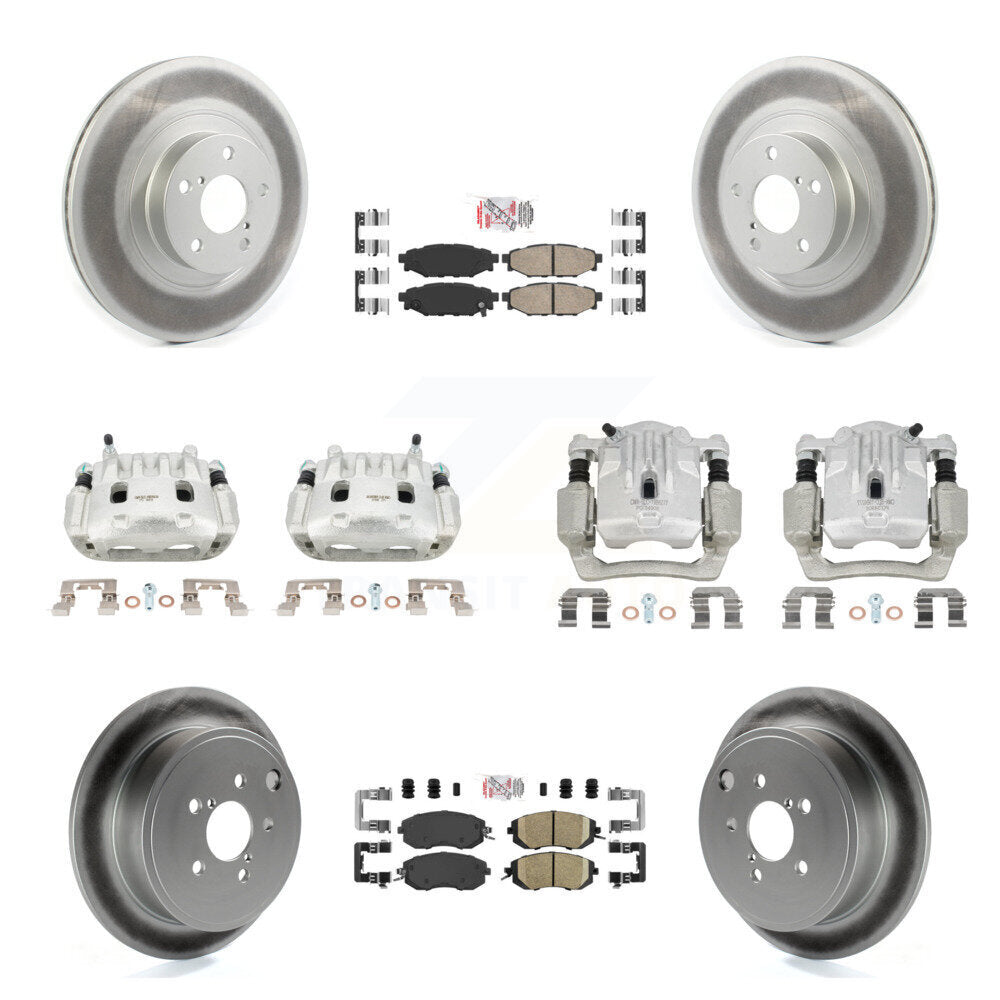 Transit Auto KCG-101910N Disc Brake Kit for 2013-2014 Subaru Legacy, Subaru Outback - Front and Rear product image
