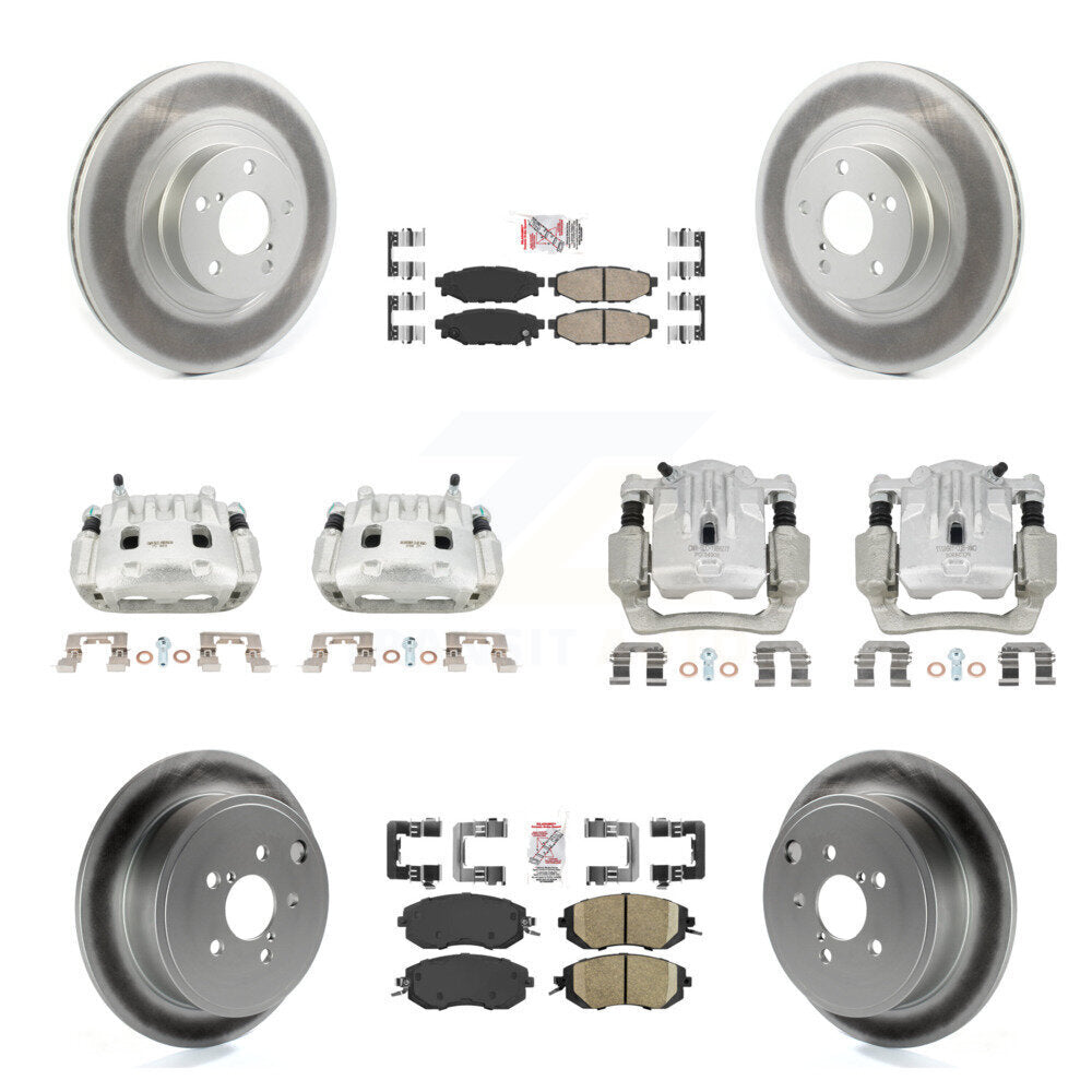 Transit Auto KCG-101911N Disc Brake Kit for 2013-2014 Subaru Legacy, Subaru Outback - Front and Rear product image