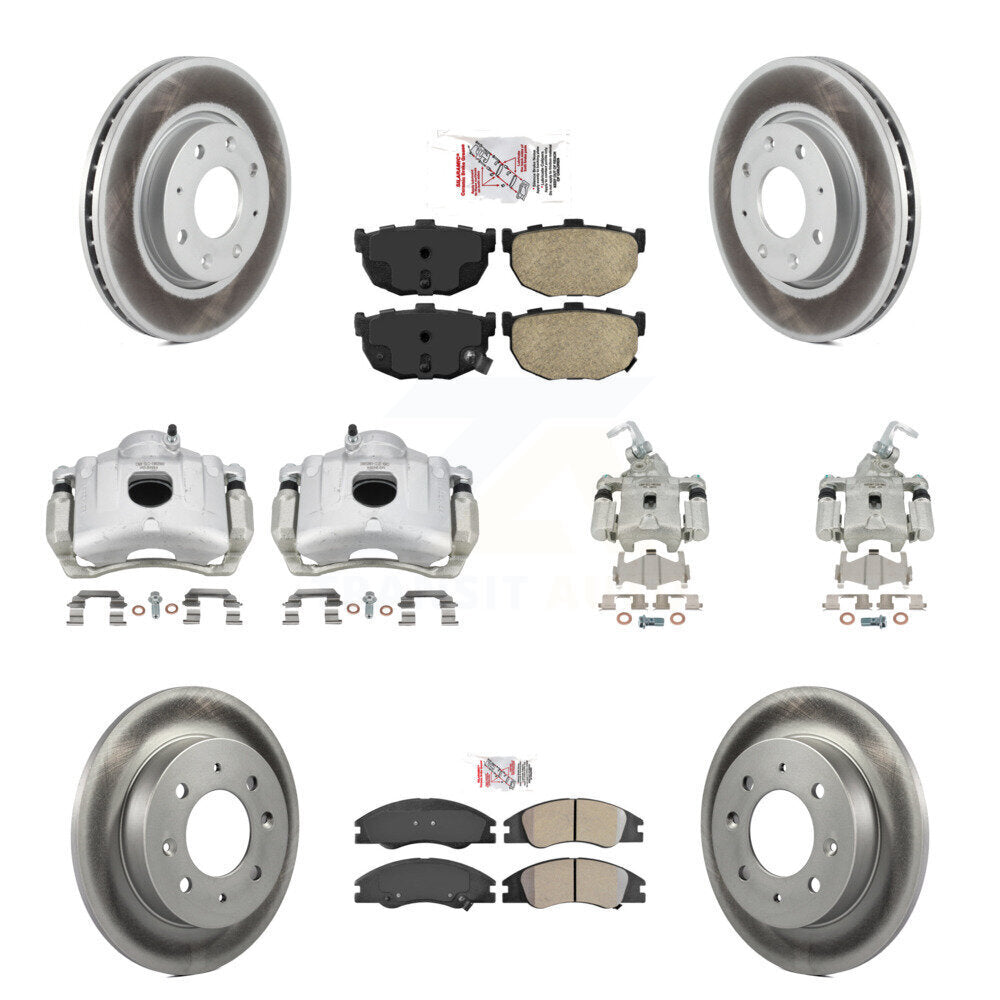 Transit Auto KCG-101921N Disc Brake Kit for 2005-2009 Kia Spectra, Kia Spectra5 - Front and Rear product image
