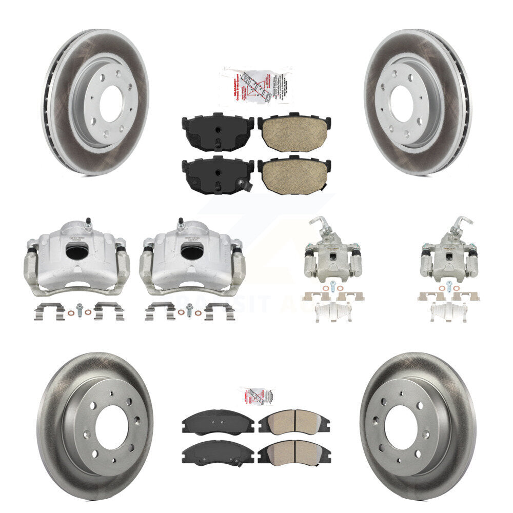 Transit Auto KCG-101922N Disc Brake Kit for 2004-2005 Kia Spectra, Kia Spectra5 - Front and Rear product image