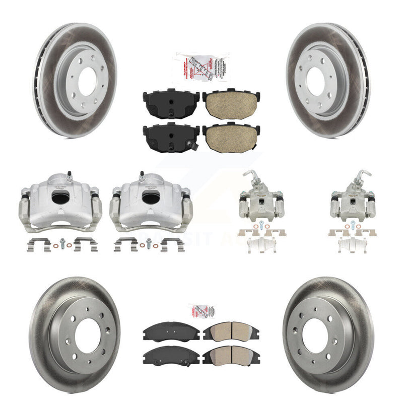 Transit Auto KCG-101922N Disc Brake Kit for 2004-2005 Kia Spectra, Kia Spectra5 - Front and Rear product image