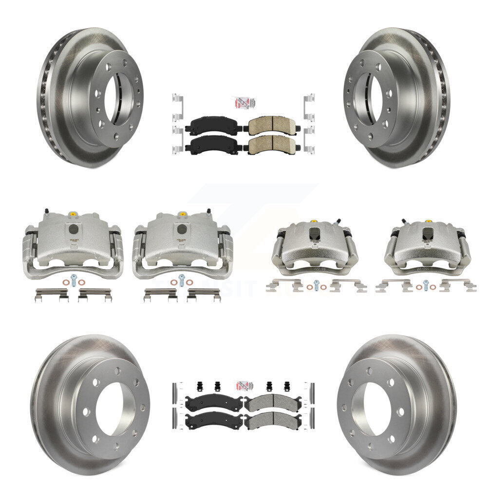 Transit Auto KCG-101923N Disc Brake Kit for 2008-2020 GMC Savana 2500, Chevrolet Express 2500 - Front and Rear product image