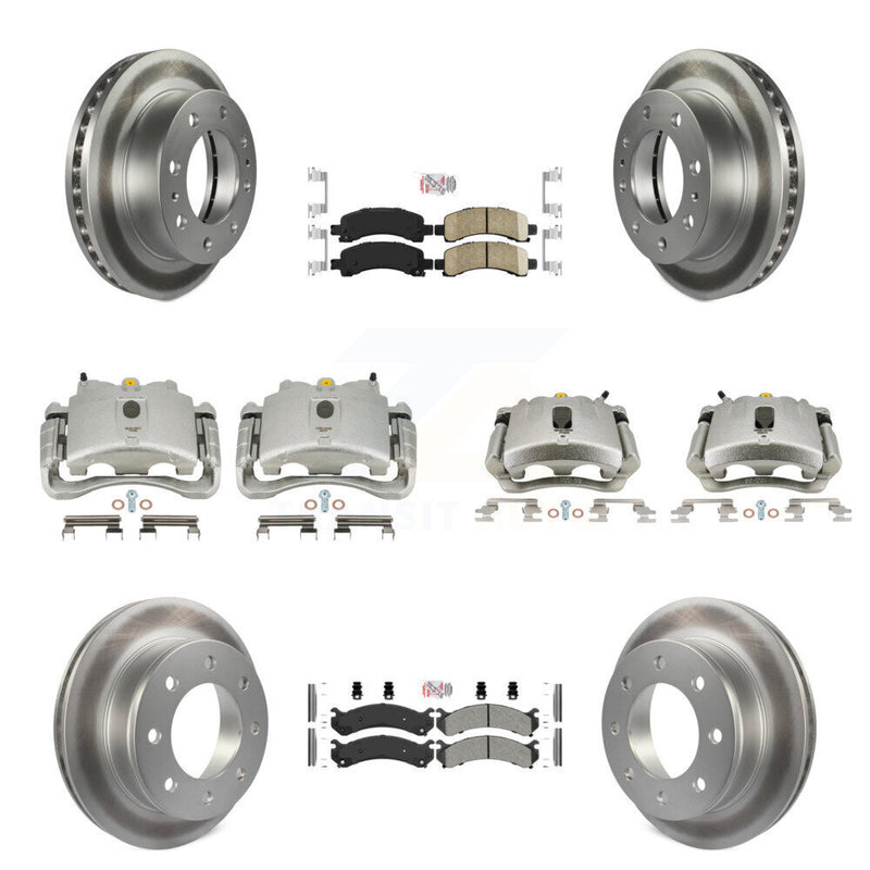 Transit Auto KCG-101923N Disc Brake Kit for 2008-2020 GMC Savana 2500, Chevrolet Express 2500 - Front and Rear product image