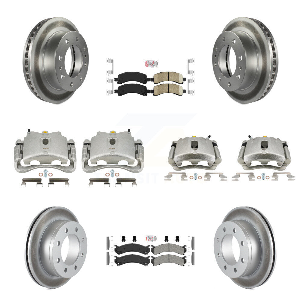 Transit Auto KCG-101924N Disc Brake Kit for 2007-2018 Chevrolet Express 2500, GMC Savana 2500 - Front and Rear product image