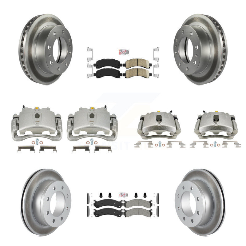 Transit Auto KCG-101924N Disc Brake Kit for 2007-2018 Chevrolet Express 2500, GMC Savana 2500 - Front and Rear product image