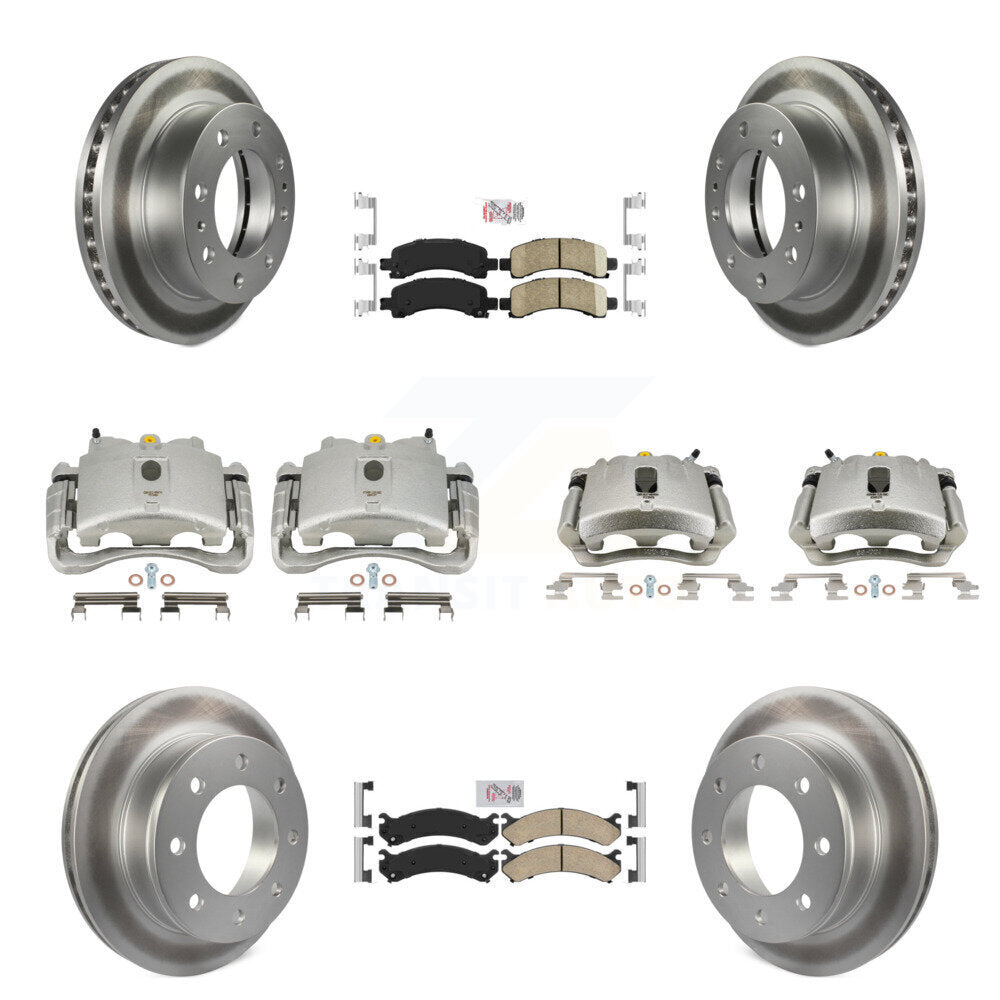Transit Auto KCG-101925N Disc Brake Kit for 2008-2020 GMC Savana 2500, Chevrolet Express 2500 - Front and Rear product image