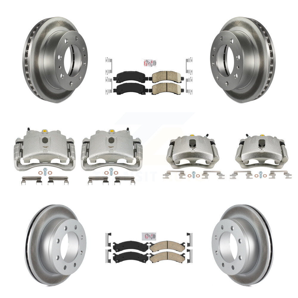 Transit Auto KCG-101926N Disc Brake Kit for 2007-2018 Chevrolet Express 2500, GMC Savana 2500 - Front and Rear product image