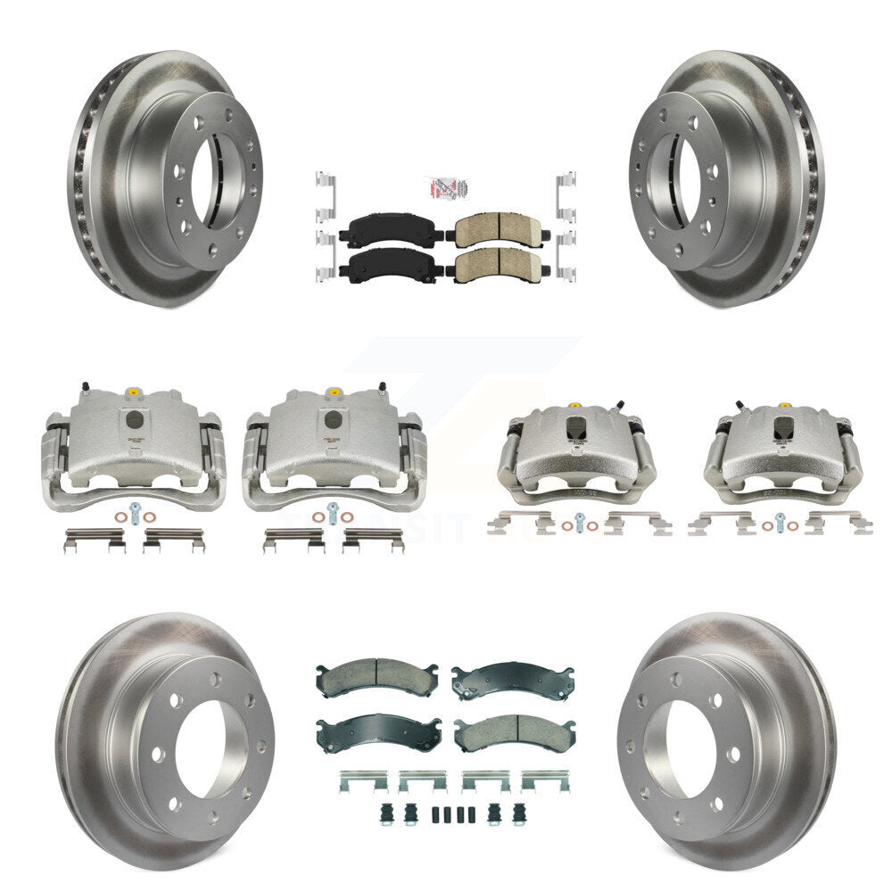 Transit Auto KCG-101927N Disc Brake Kit for 2008-2020 GMC Savana 2500, Chevrolet Express 2500 - Front and Rear product image