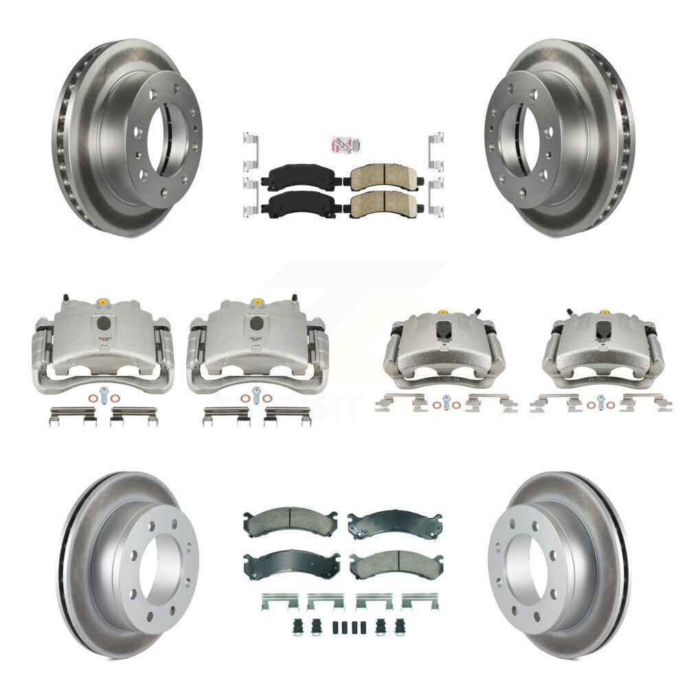 Transit Auto KCG-101928N Disc Brake Kit for 2007-2018 Chevrolet Express 2500, GMC Savana 2500 - Front and Rear product image