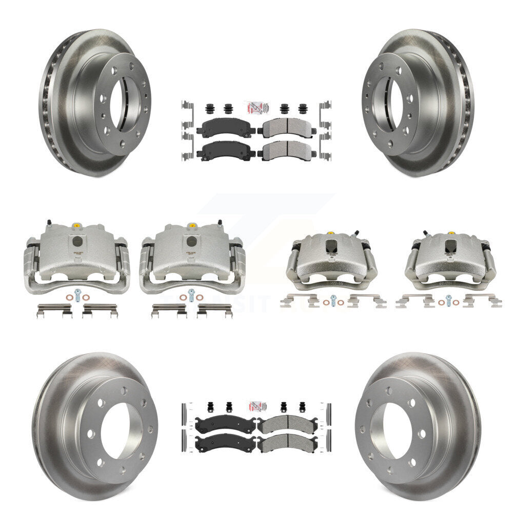Transit Auto KCG-101929N Disc Brake Kit for 2008-2020 GMC Savana 2500, Chevrolet Express 2500 - Front and Rear product image