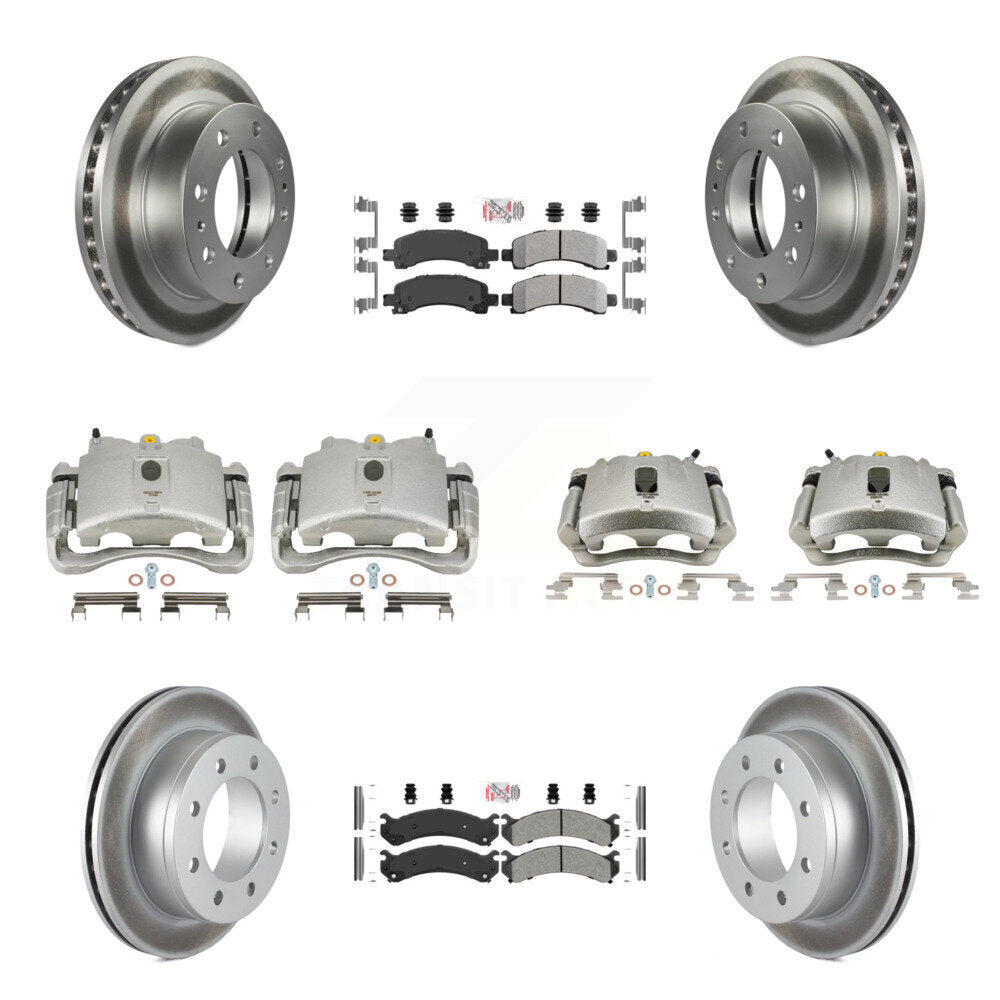Transit Auto KCG-101930N Disc Brake Kit for 2007-2018 Chevrolet Express 2500, GMC Savana 2500 - Front and Rear product image