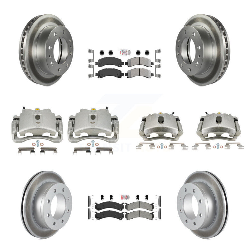 Transit Auto KCG-101930N Disc Brake Kit for 2007-2018 Chevrolet Express 2500, GMC Savana 2500 - Front and Rear product image