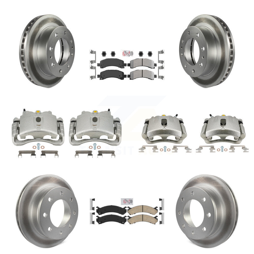 Transit Auto KCG-101931N Disc Brake Kit for 2008-2020 GMC Savana 2500, Chevrolet Express 2500 - Front and Rear product image