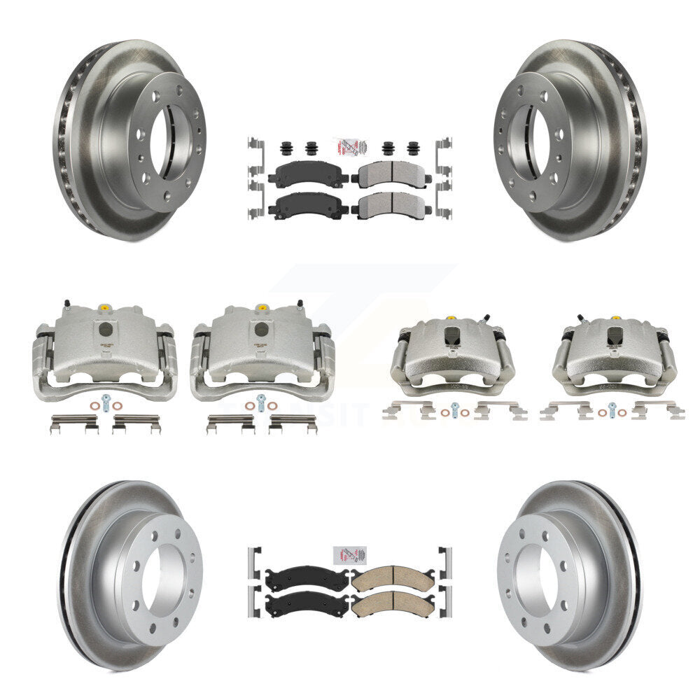 Transit Auto KCG-101932N Disc Brake Kit for 2007-2018 Chevrolet Express 2500, GMC Savana 2500 - Front and Rear product image