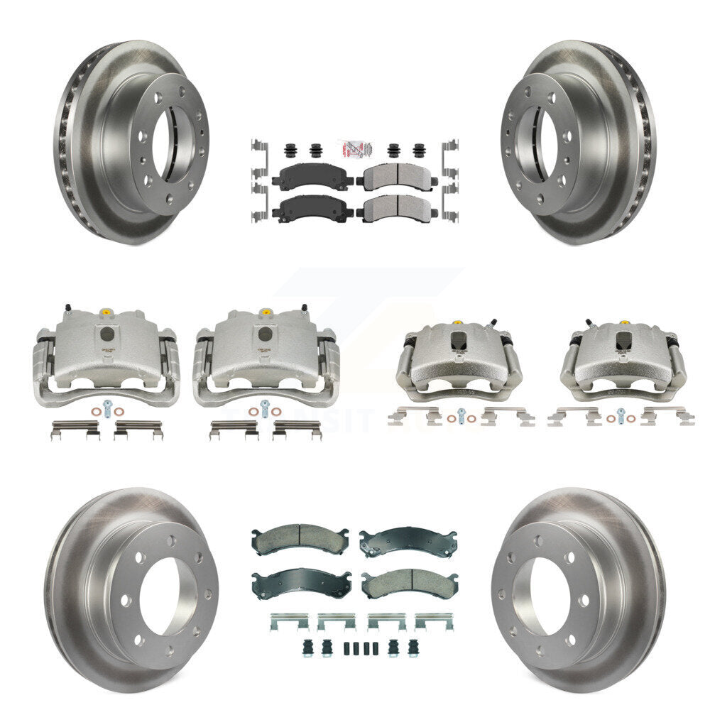 Transit Auto KCG-101933N Disc Brake Kit for 2008-2020 GMC Savana 2500, Chevrolet Express 2500 - Front and Rear product image