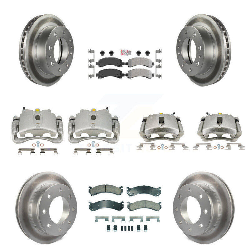 Transit Auto KCG-101933N Disc Brake Kit for 2008-2020 GMC Savana 2500, Chevrolet Express 2500 - Front and Rear product image