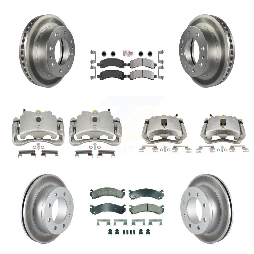 Transit Auto KCG-101934N Disc Brake Kit for 2007-2018 Chevrolet Express 2500, GMC Savana 2500 - Front and Rear product image