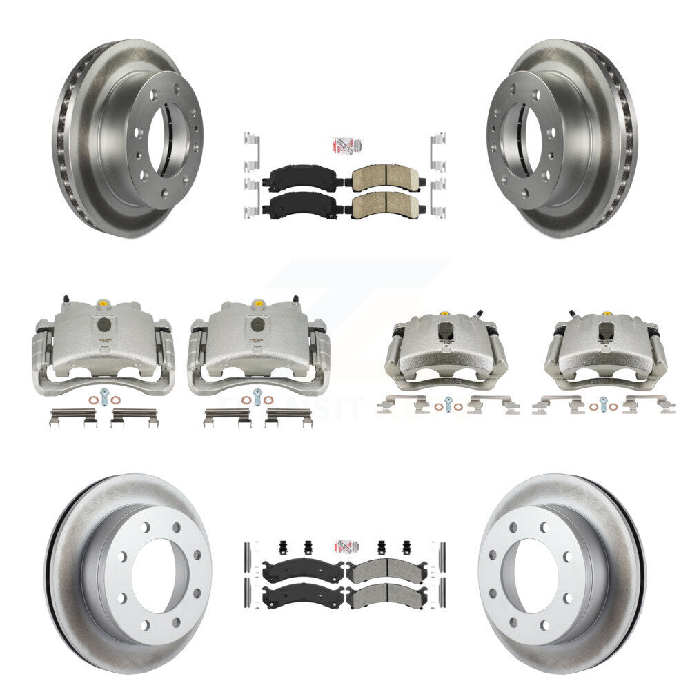 Transit Auto KCG-101935N Disc Brake Kit for 2007-2010 Chevrolet Express 2500, GMC Savana 2500 - Front and Rear product image