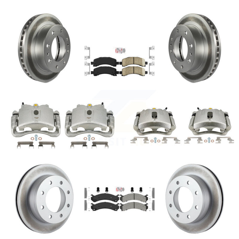 Transit Auto KCG-101935N Disc Brake Kit for 2007-2010 Chevrolet Express 2500, GMC Savana 2500 - Front and Rear product image