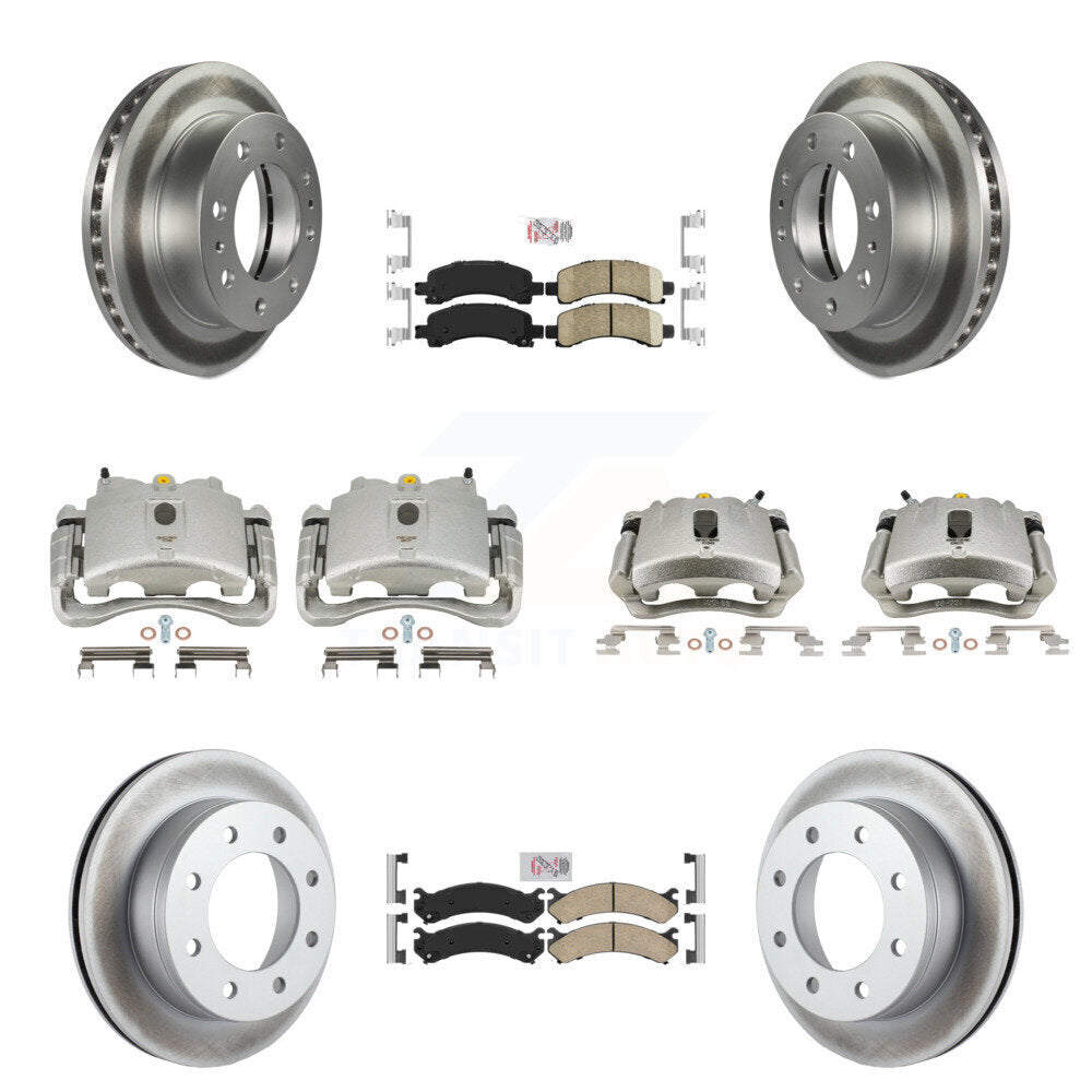 Transit Auto KCG-101936N Disc Brake Kit for 2007-2010 Chevrolet Express 2500, GMC Savana 2500 - Front and Rear product image