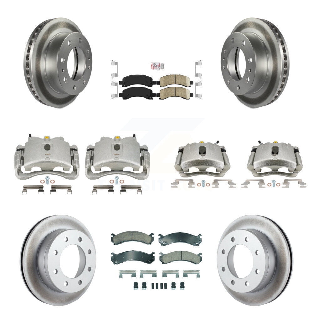 Transit Auto KCG-101937N Disc Brake Kit for 2007-2010 Chevrolet Express 2500, GMC Savana 2500 - Front and Rear product image