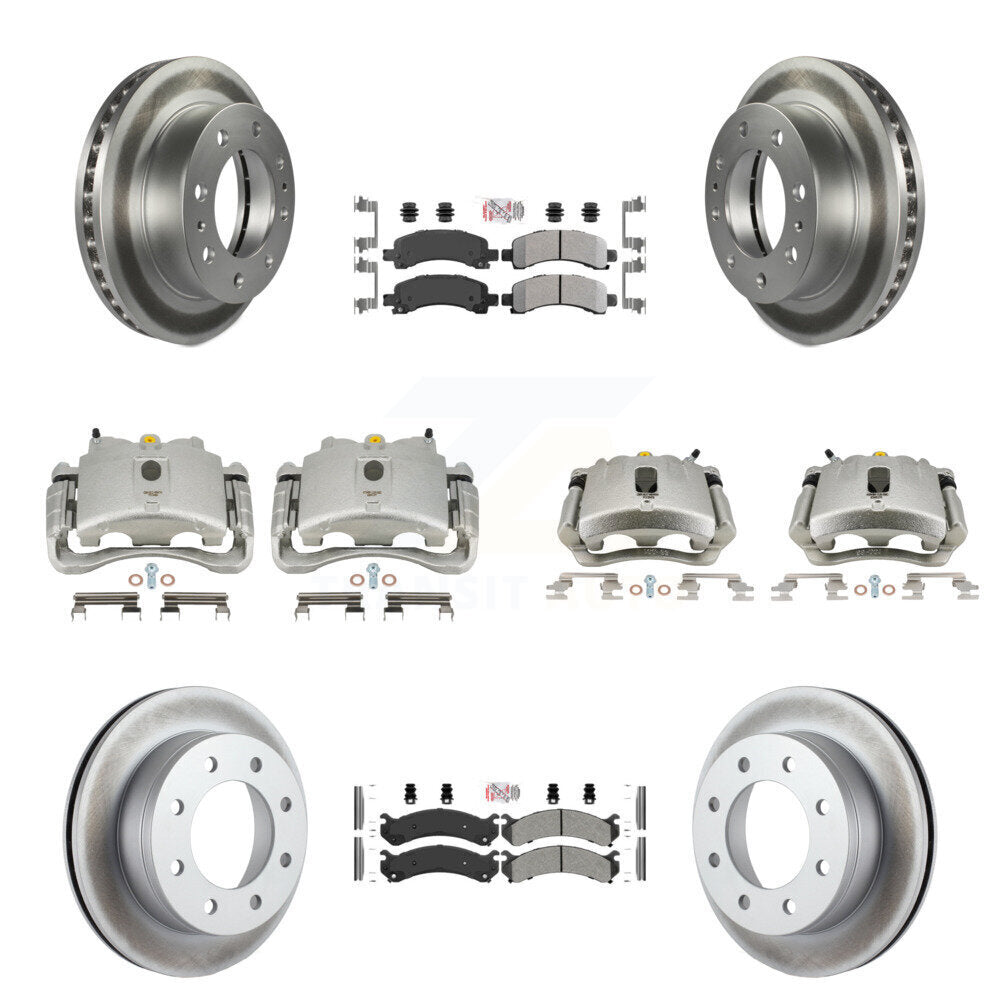Transit Auto KCG-101938N Disc Brake Kit for 2007-2010 Chevrolet Express 2500, GMC Savana 2500 - Front and Rear product image