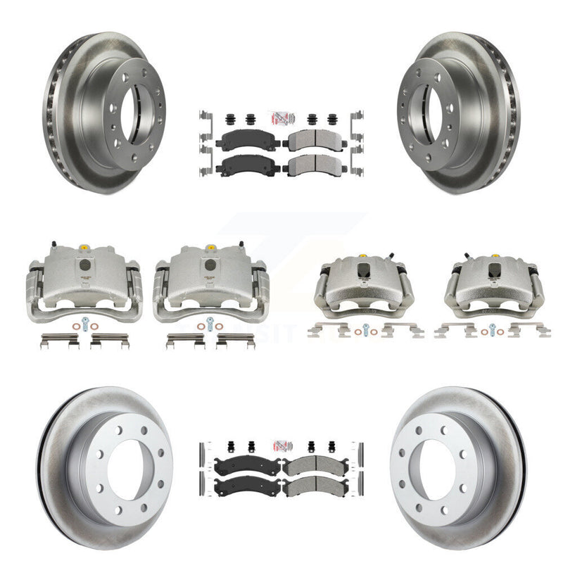 Transit Auto KCG-101938N Disc Brake Kit for 2007-2010 Chevrolet Express 2500, GMC Savana 2500 - Front and Rear product image