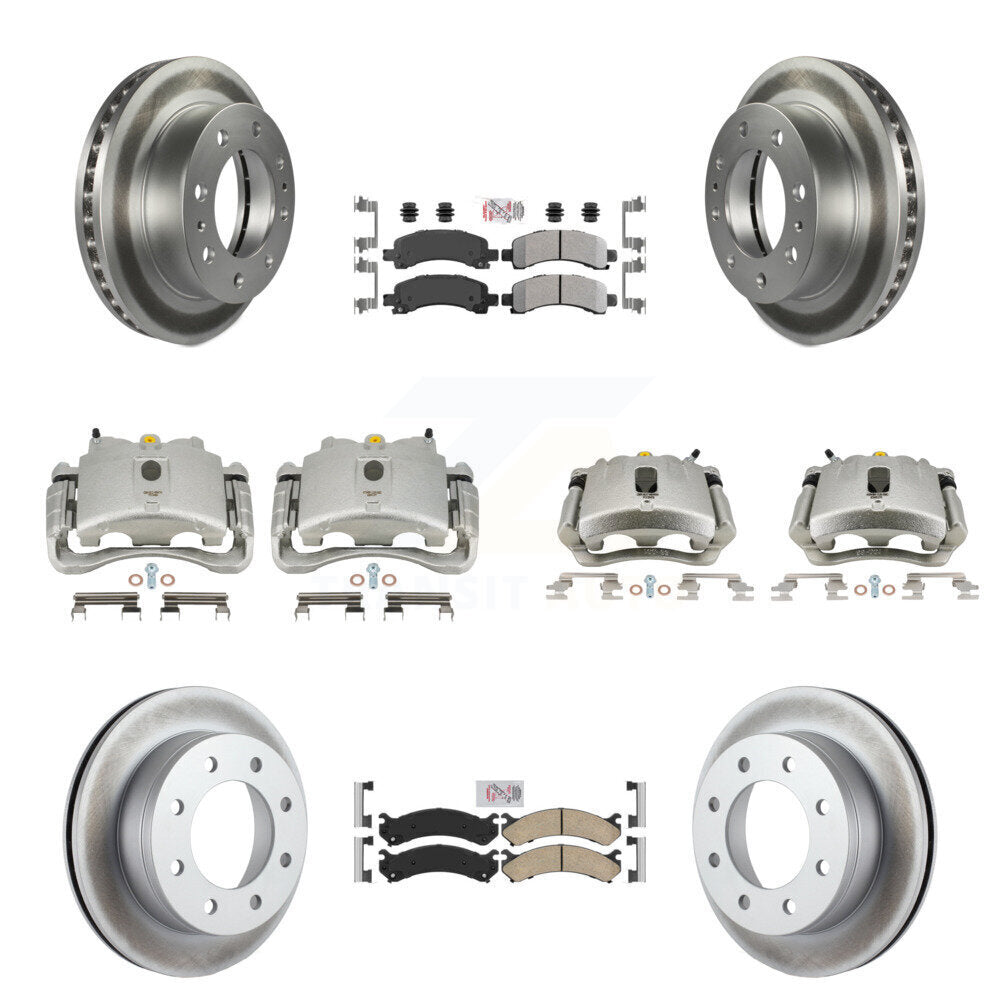 Transit Auto KCG-101939N Disc Brake Kit for 2007-2010 Chevrolet Express 2500, GMC Savana 2500 - Front and Rear product image