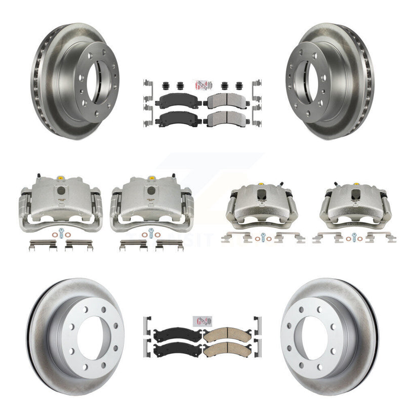 Transit Auto KCG-101939N Disc Brake Kit for 2007-2010 Chevrolet Express 2500, GMC Savana 2500 - Front and Rear product image