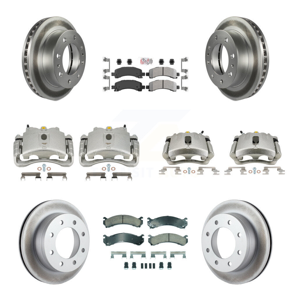 Transit Auto KCG-101940N Disc Brake Kit for 2007-2010 Chevrolet Express 2500, GMC Savana 2500 - Front and Rear product image