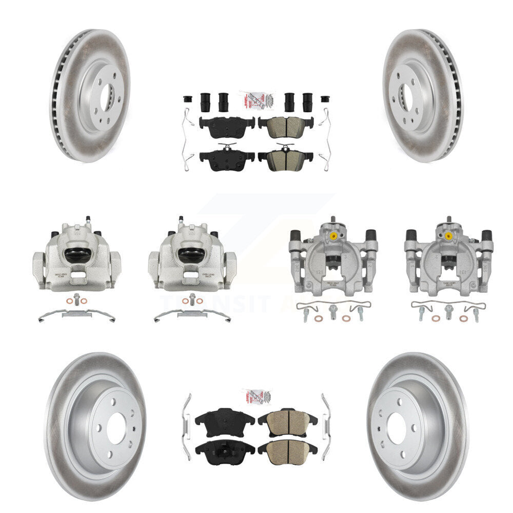 Transit Auto KCG-101943N Disc Brake Kit for 2013-2020 Ford Fusion, Lincoln MKZ - Front and Rear product image