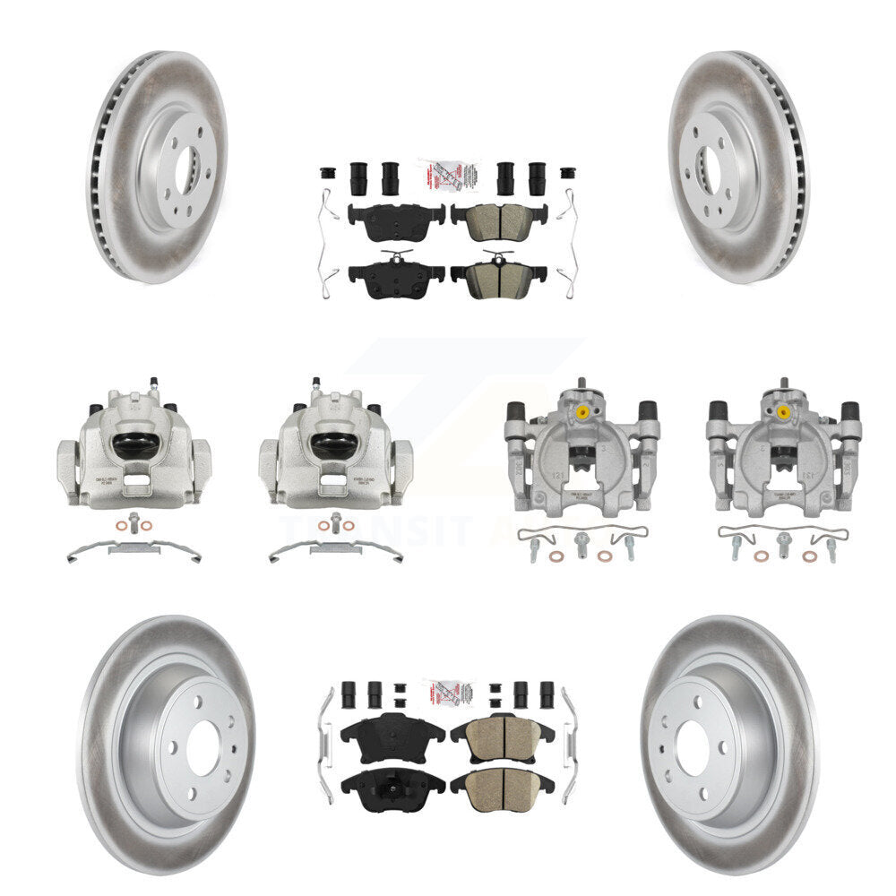Transit Auto KCG-101944N Disc Brake Kit for 2013-2020 Ford Fusion, Lincoln MKZ - Front and Rear product image