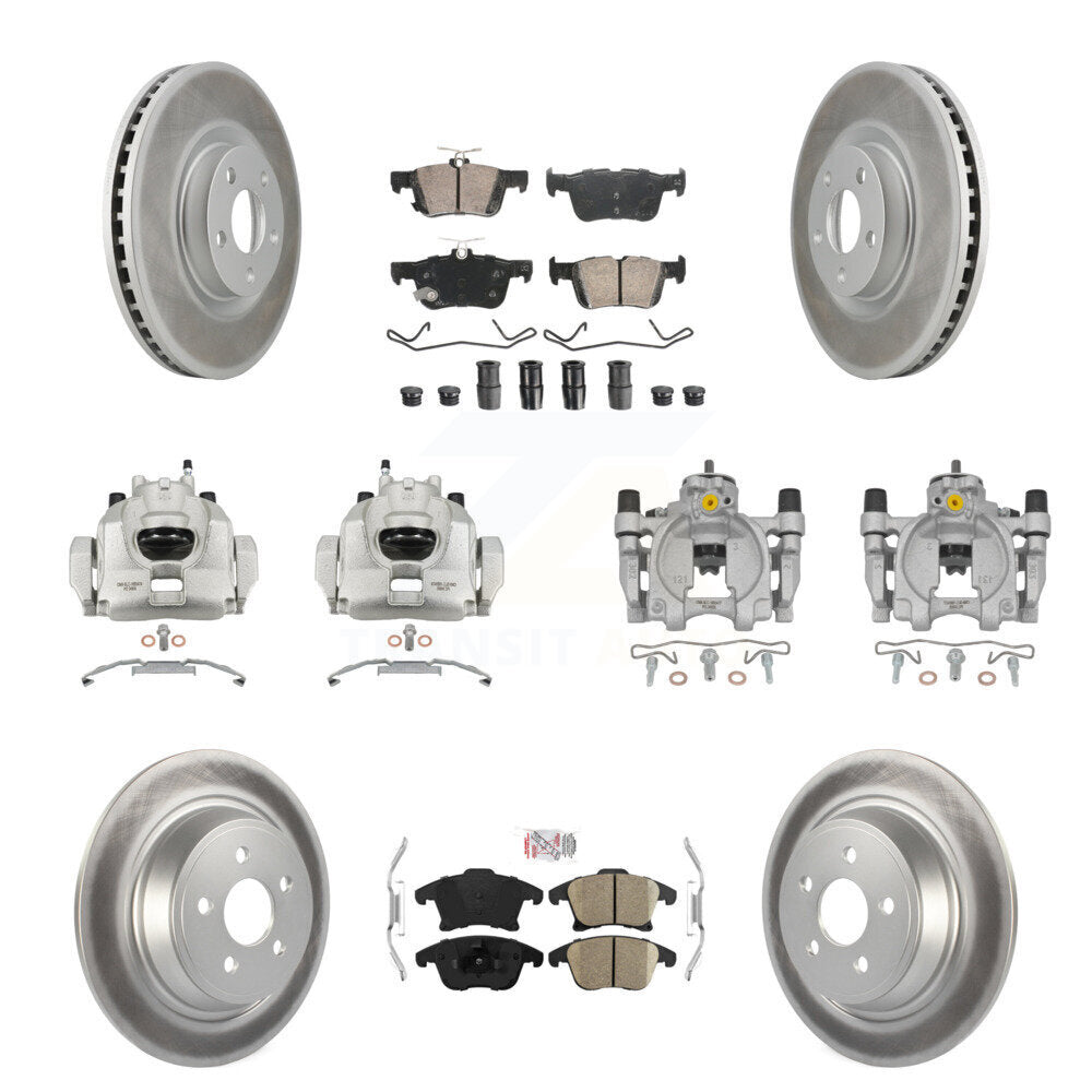Transit Auto KCG-101951N Disc Brake Kit for 2019-2020 Ford Police Responder Hybrid - Front and Rear product image
