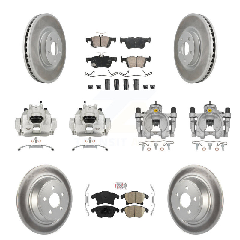 Transit Auto KCG-101951N Disc Brake Kit for 2019-2020 Ford Police Responder Hybrid - Front and Rear product image