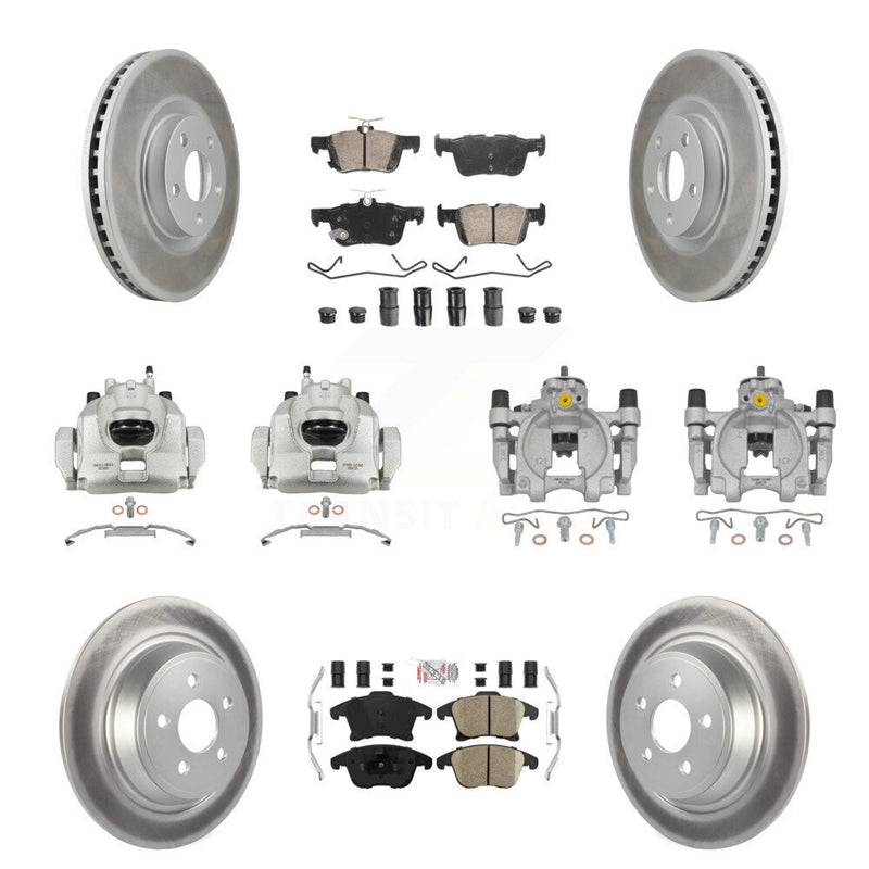 Transit Auto KCG-101952N Disc Brake Kit for 2019-2020 Ford Police Responder Hybrid - Front and Rear product image