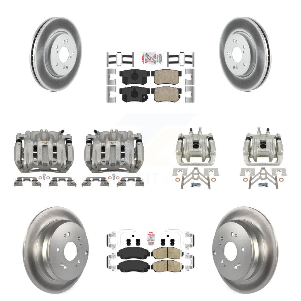 Transit Auto KCG-101959N Disc Brake Kit for 2007-2012 Acura RDX - Front and Rear product image