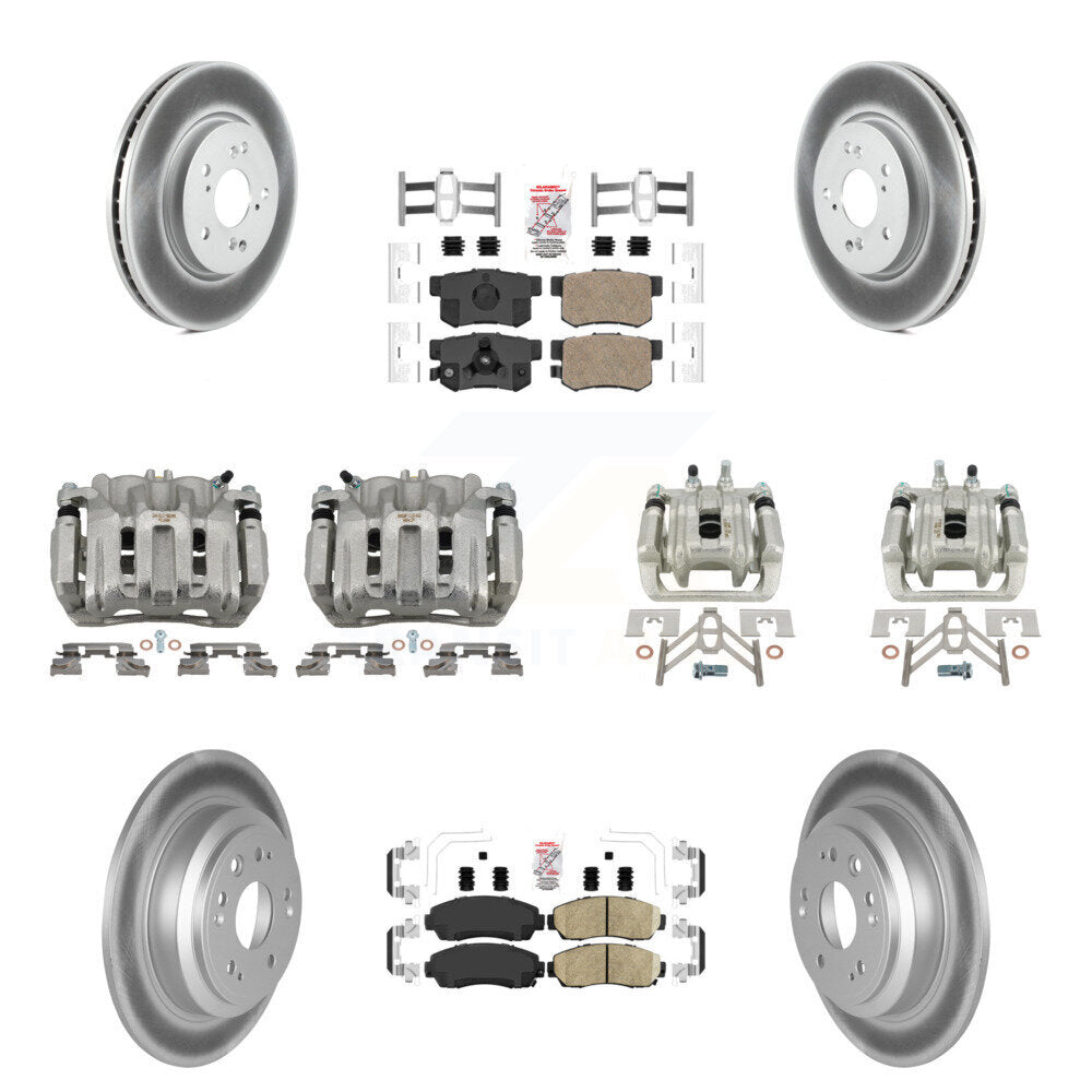 Transit Auto KCG-101967N Disc Brake Kit for 2010-2011 Honda Accord Crosstour - Front and Rear product image