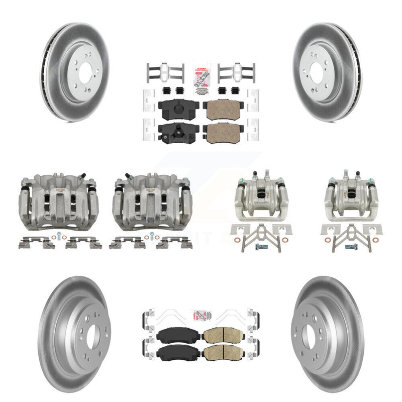 Transit Auto KCG-101968N Disc Brake Kit for 2010-2011 Honda Accord Crosstour - Front and Rear product image