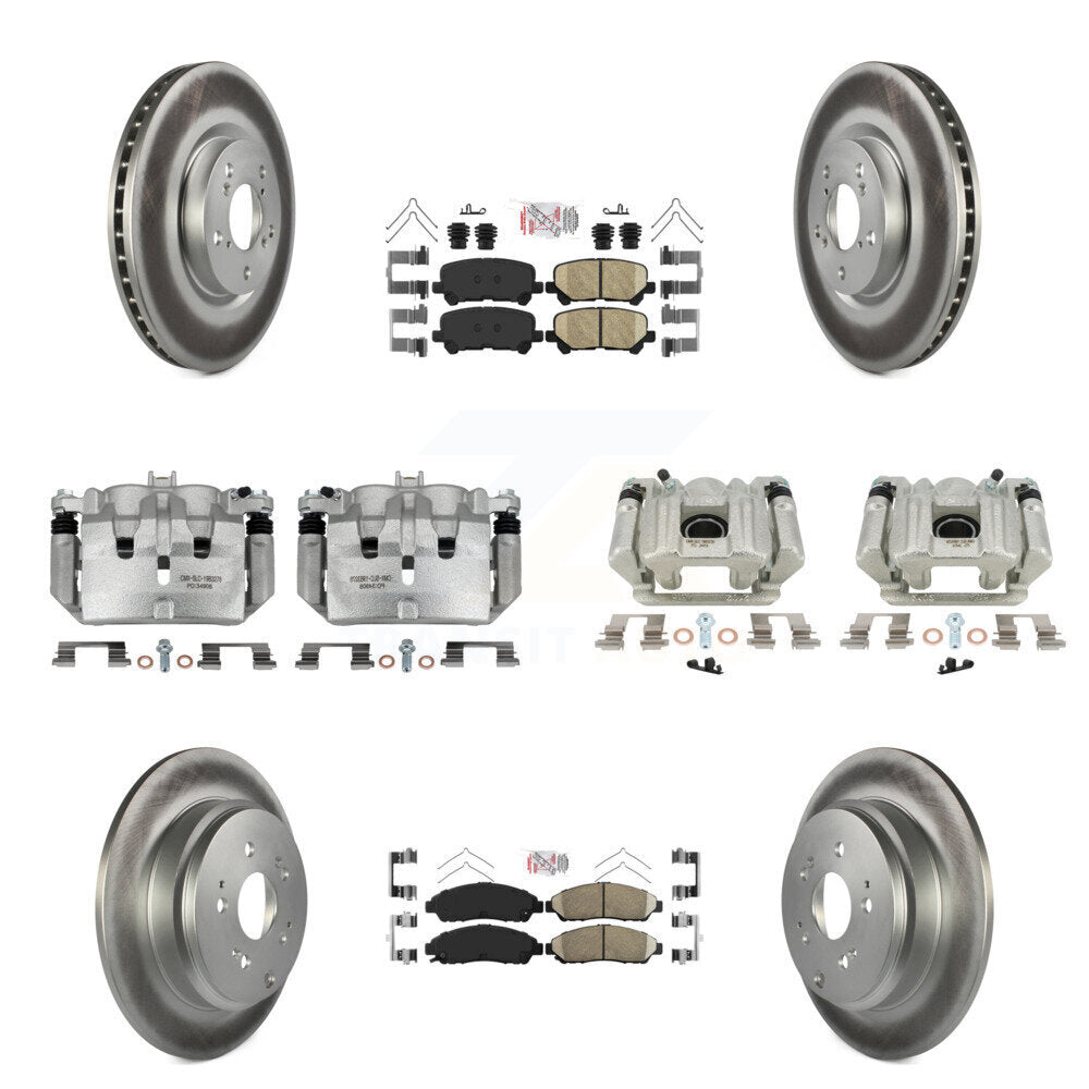Transit Auto KCG-101972N Disc Brake Kit for 2007-2013 Acura ZDX, Acura MDX - Front and Rear product image