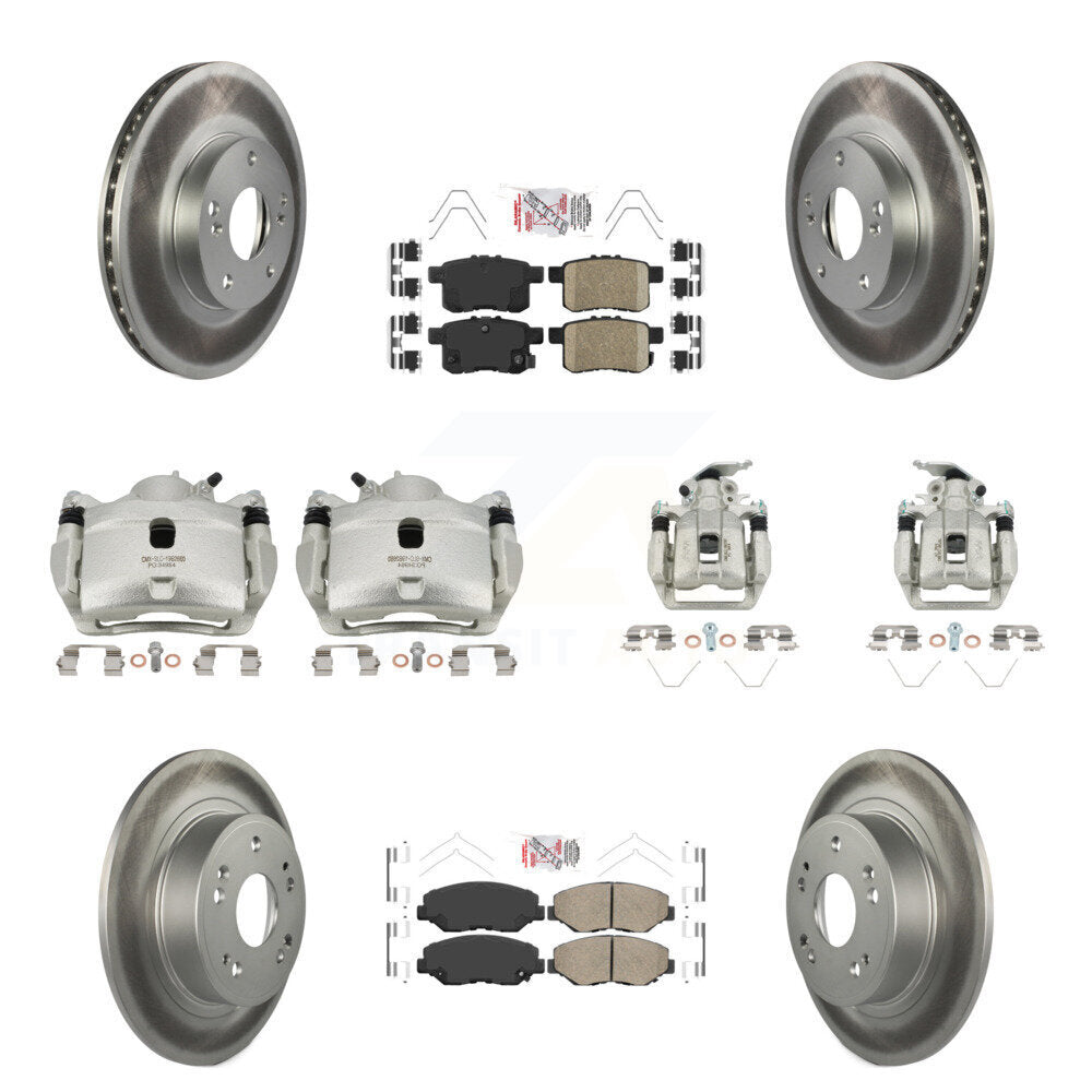 Transit Auto KCG-101973N Disc Brake Kit for 2013-2017 Honda Accord - Front and Rear product image